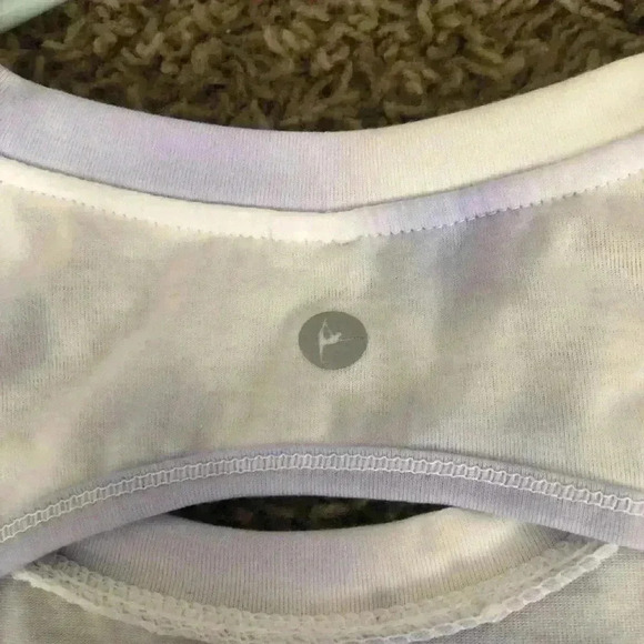 90 degree Tie dyed crop top. Size small. - Picture 6 of 7